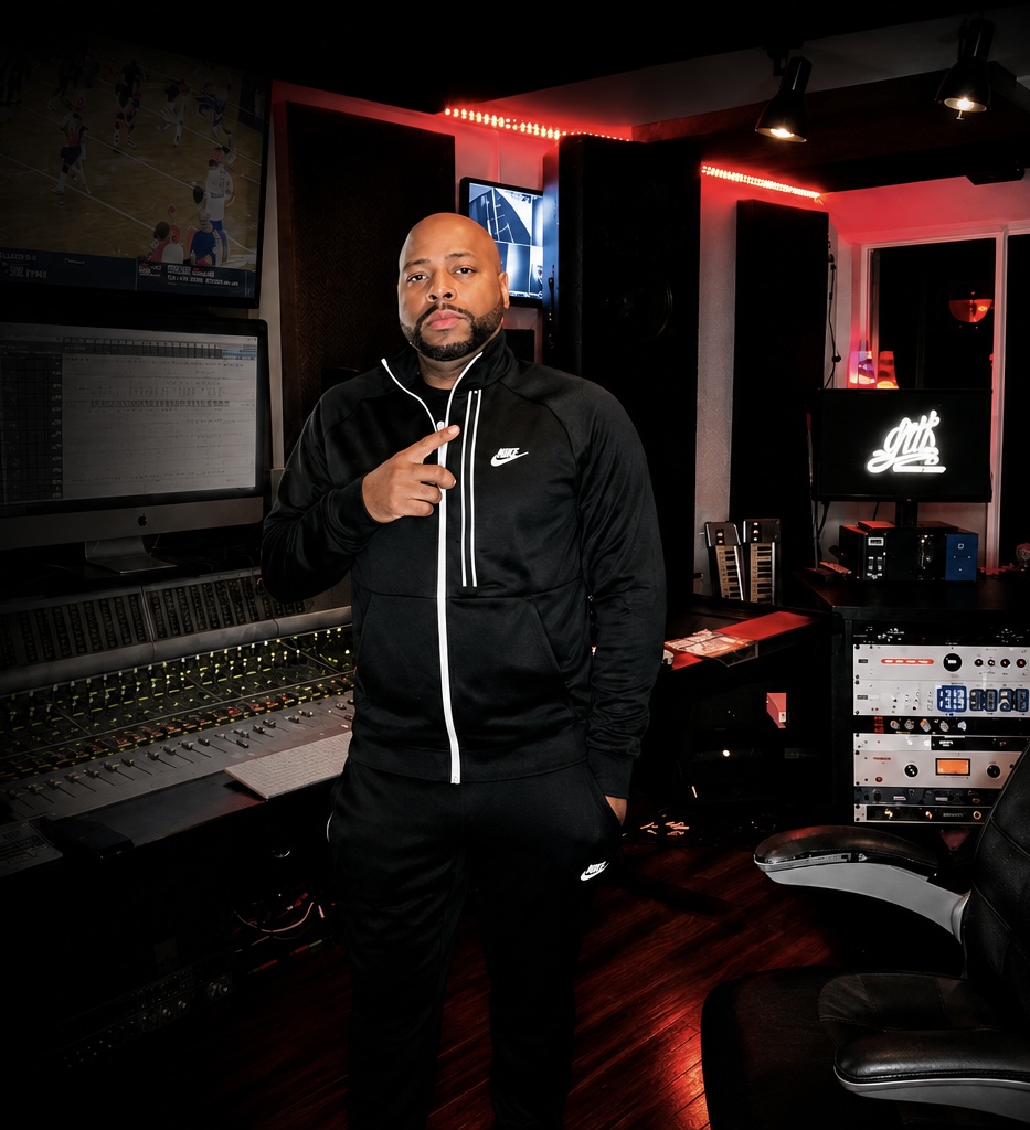 Roscoe G in the studio